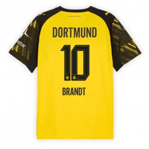 Fotbalové Dres Borussia Dortmund Julian Brandt #10 Domácí Oblečení 2025-26 Krátký Rukáv
